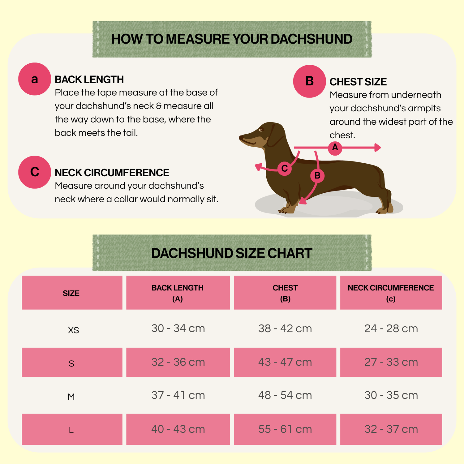 SIZING CHART